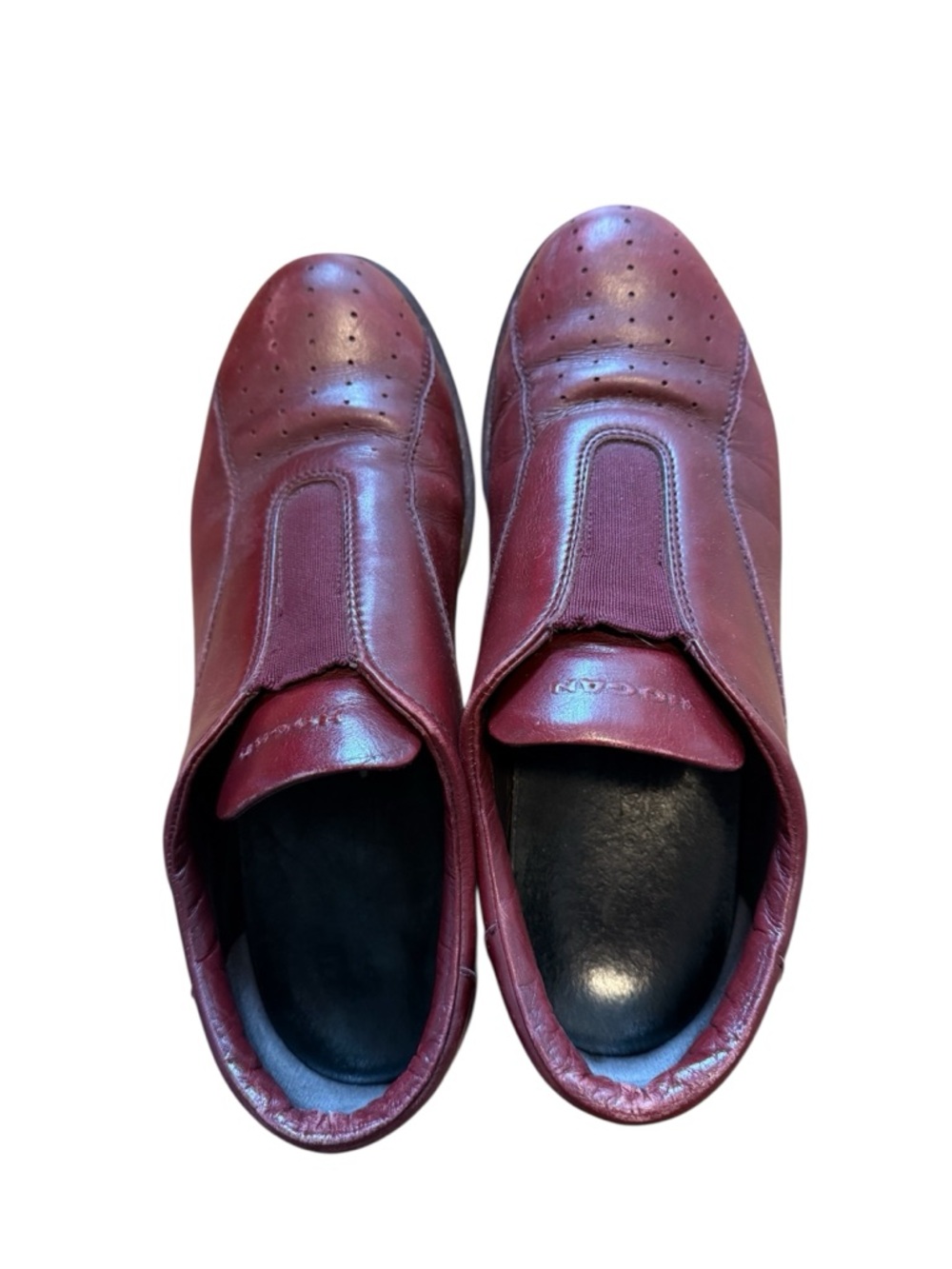 Hogan Women’s Burgundy Leather Slip-On Leather Shoes EU 40, size 9